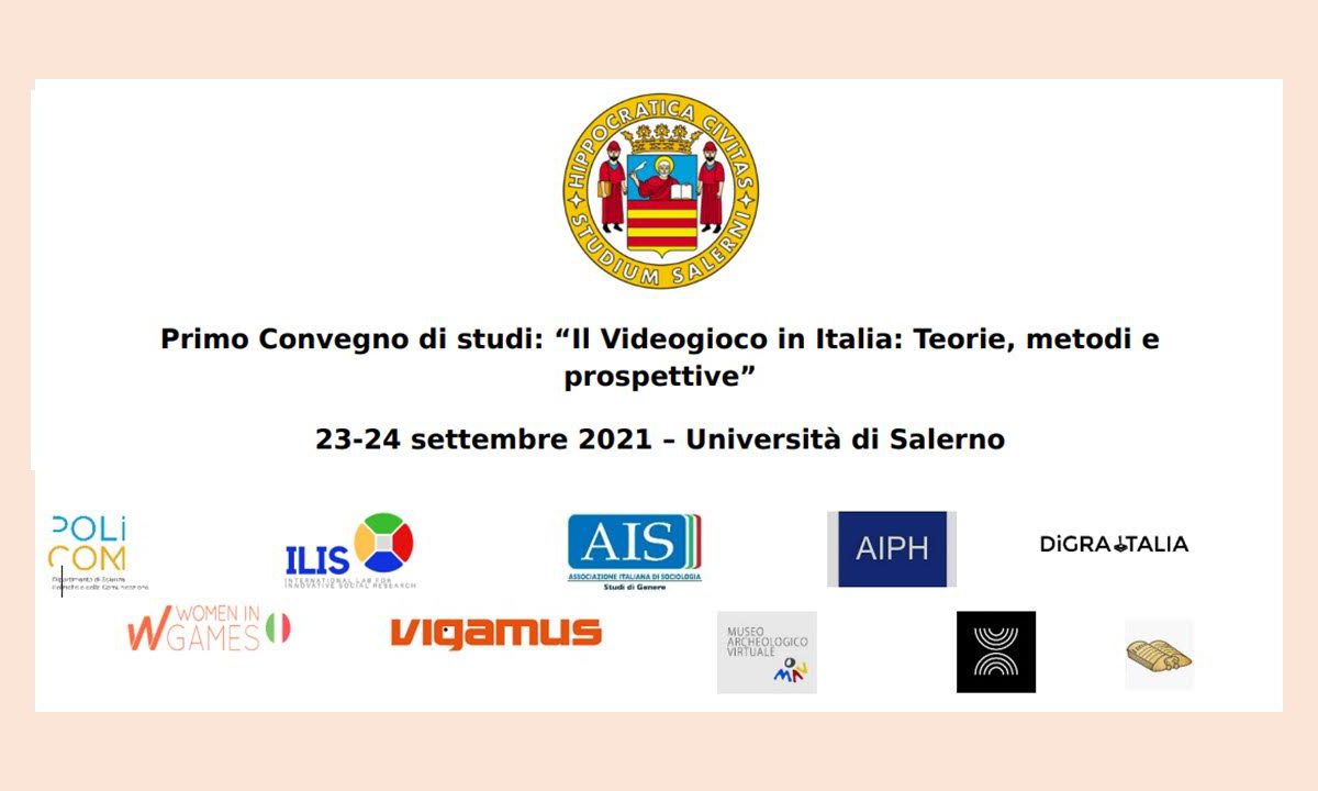 Women in Games Italia partner del Primo Convegno di studi: “Il Videogioco in Italia: Teorie, metodi e prospettive”